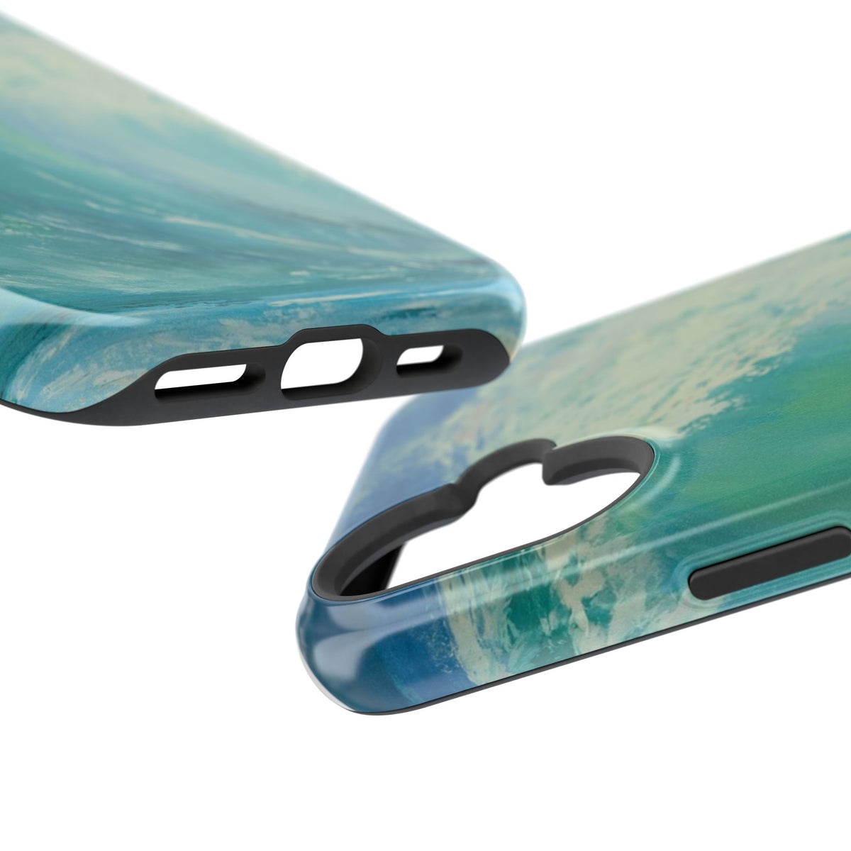 Ocean Wave Phone Case – Coastal Original Painting by Alina Madan Art