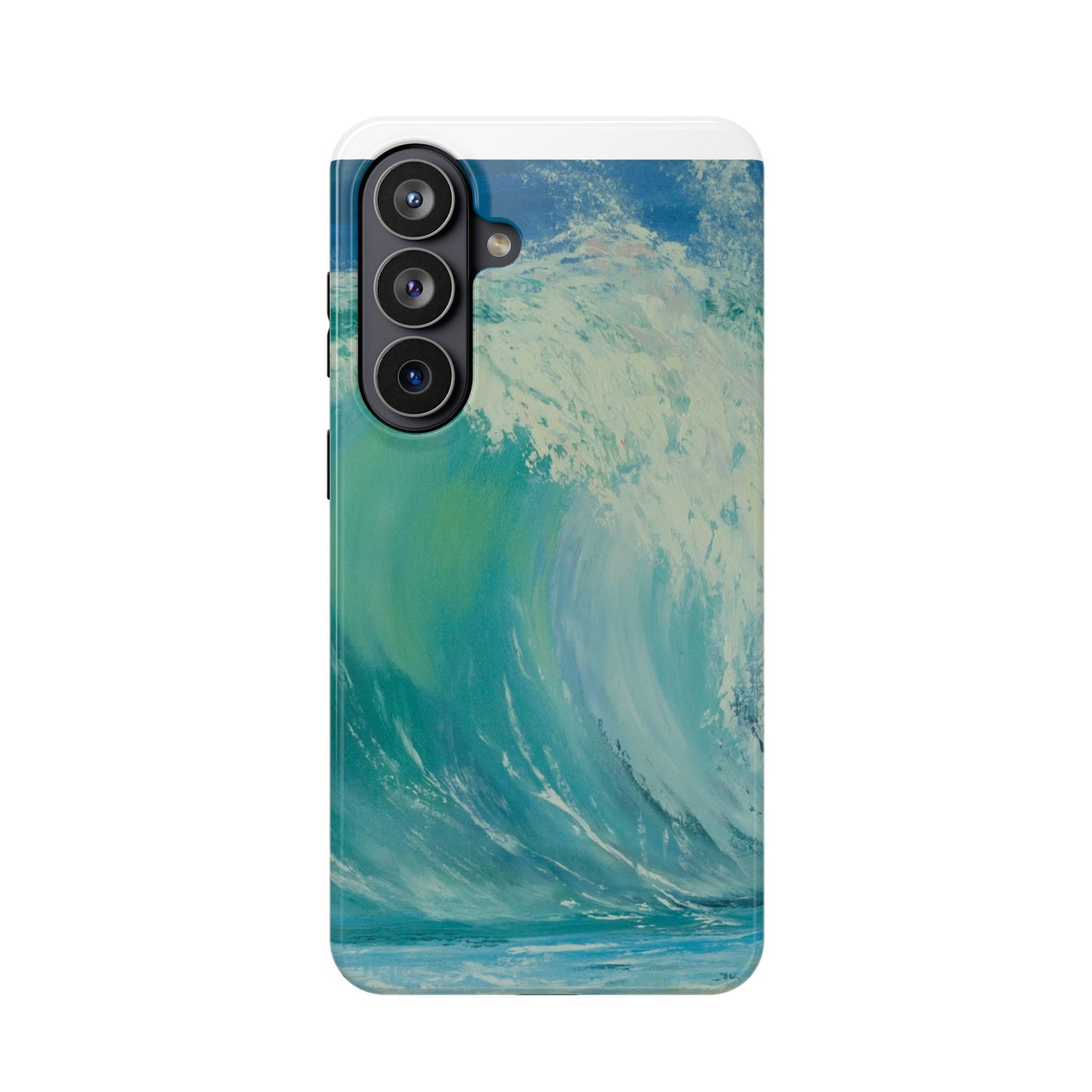 Ocean Wave Phone Case – Coastal Original Painting by Alina Madan Art