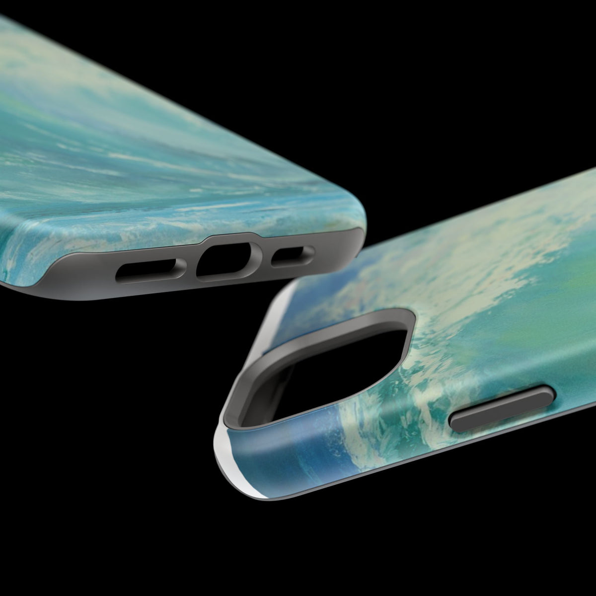 Ocean Wave Phone Case – Coastal Original Painting by Alina Madan Art