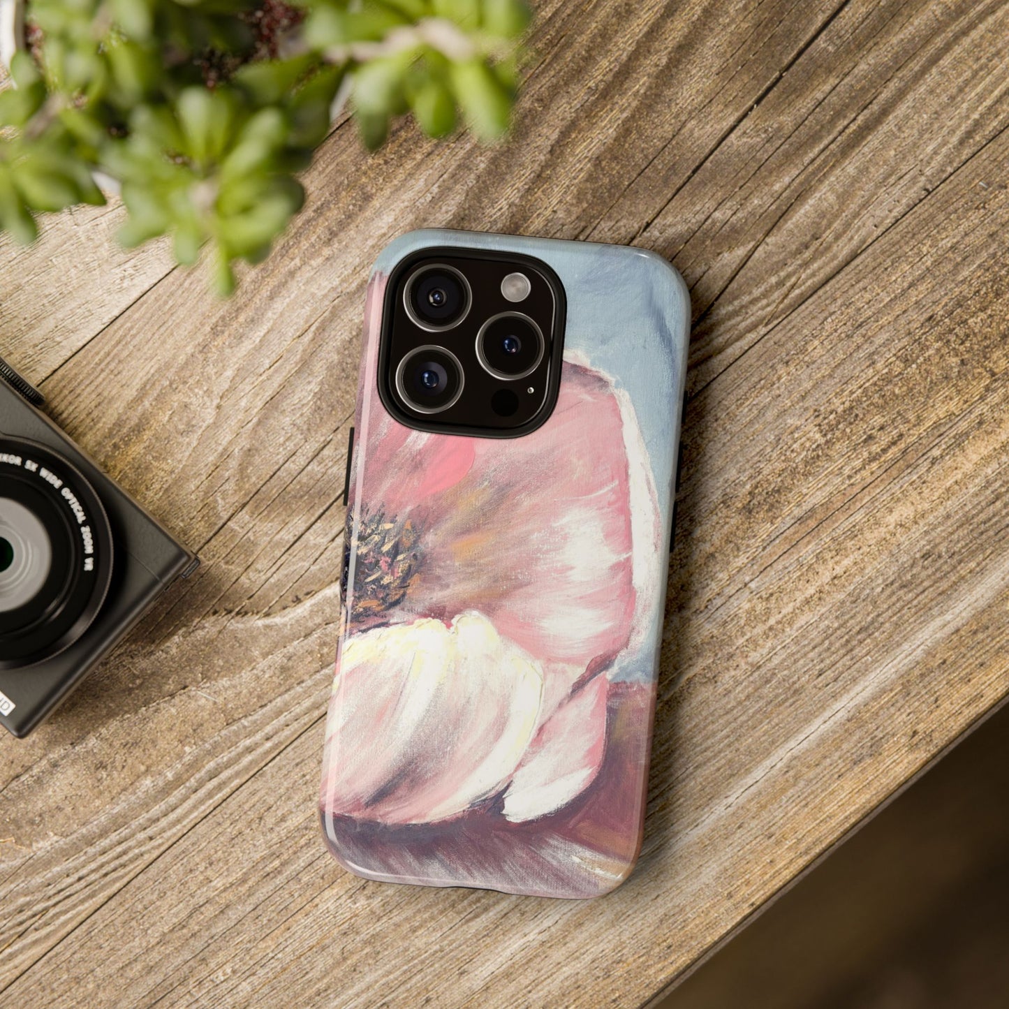 Blush Floral Phone Case | Original Pink Flower Art by Alina Madan Art