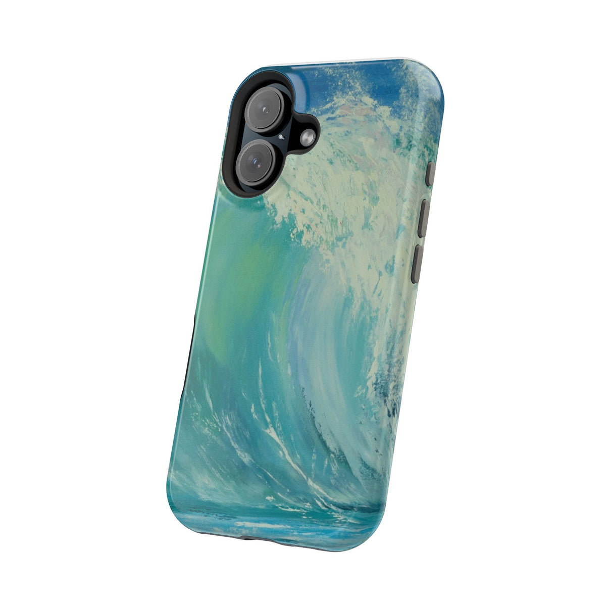 Ocean Wave Phone Case – Coastal Original Painting by Alina Madan Art