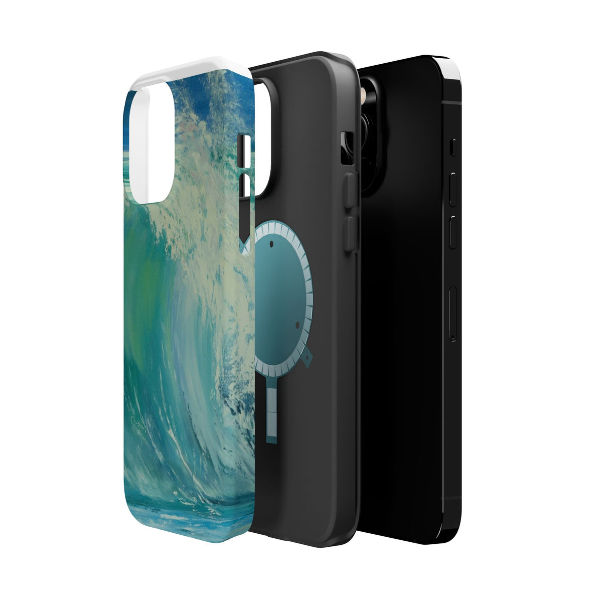 Ocean Wave Phone Case – Coastal Original Painting by Alina Madan Art