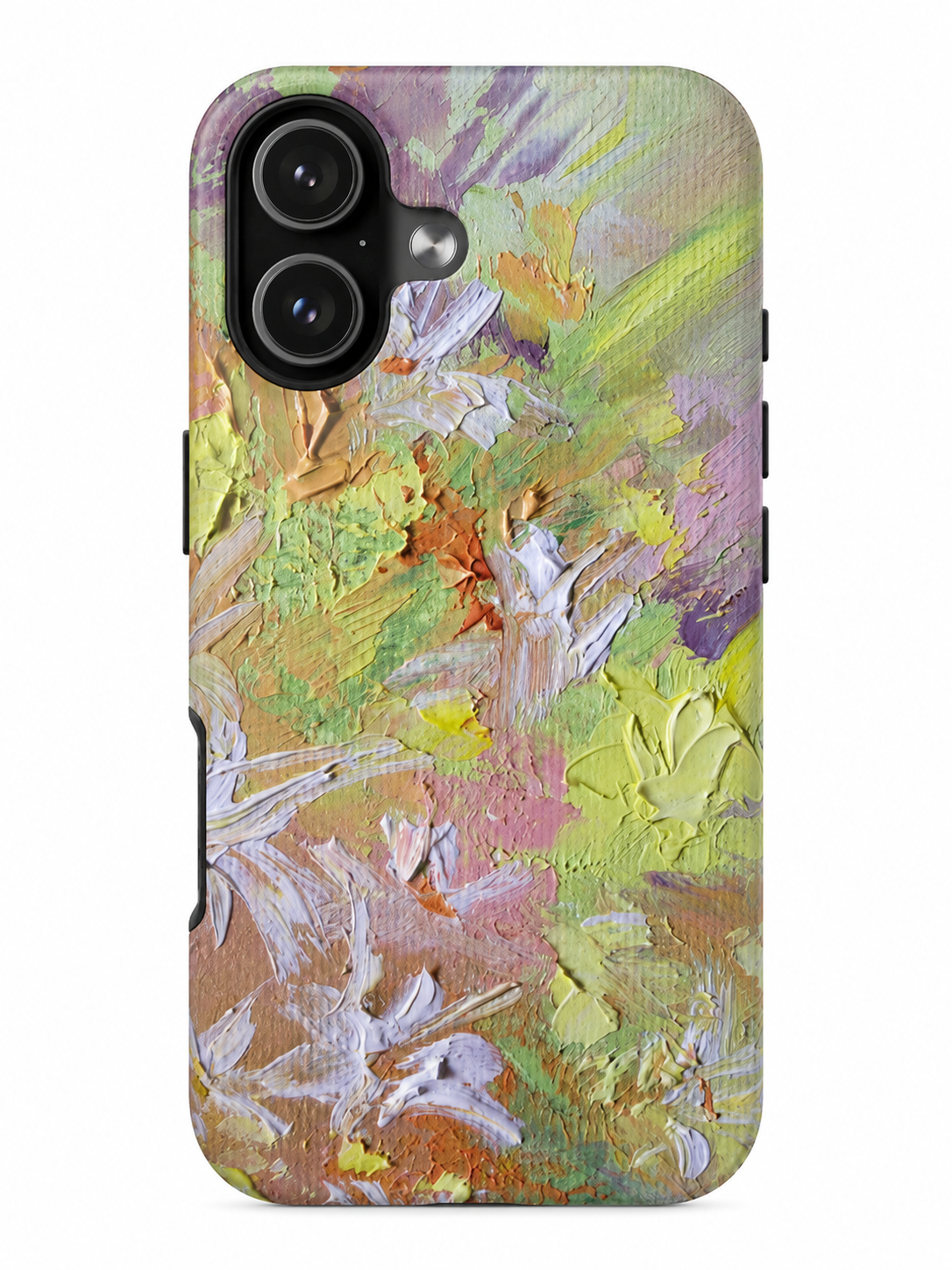 Abstract Pastel Oil Paint Texture Phone Case | Floral Impasto Art Original Art by Alina Madan Art