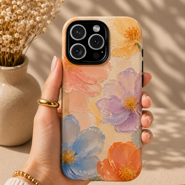 Soft Wildflower Phone Case – Designed by Alina Madan Art