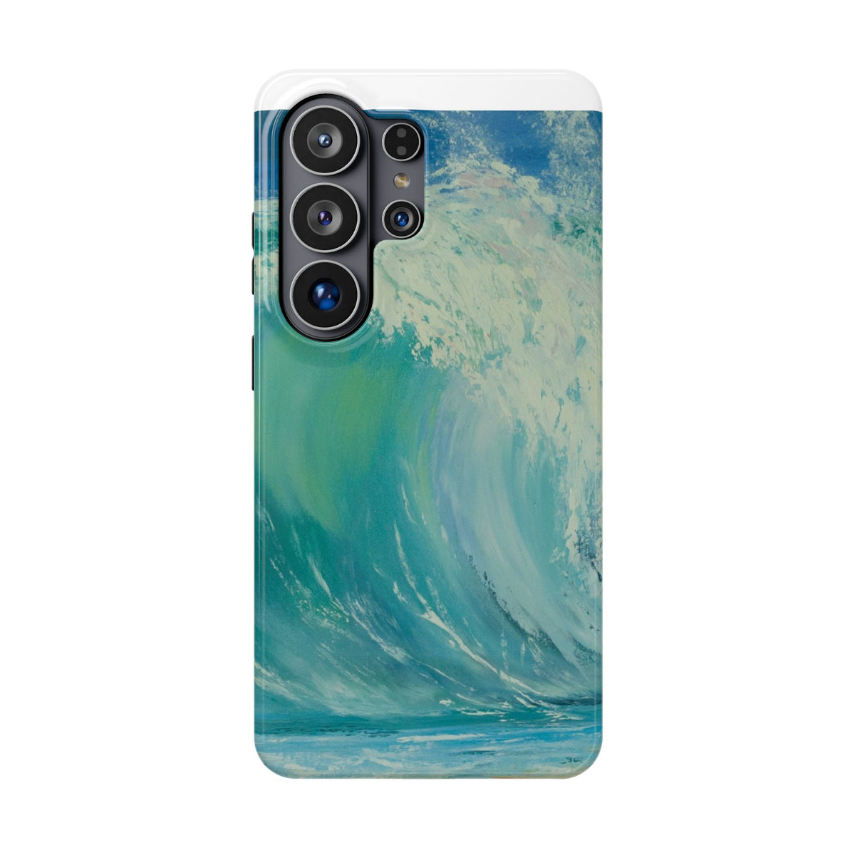 Ocean Wave Phone Case – Coastal Original Painting by Alina Madan Art