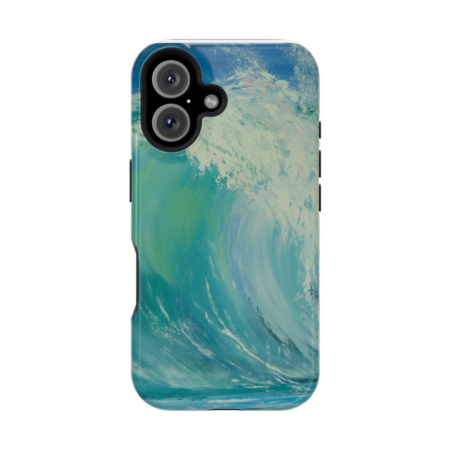 Ocean Wave Phone Case – Coastal Original Painting by Alina Madan Art