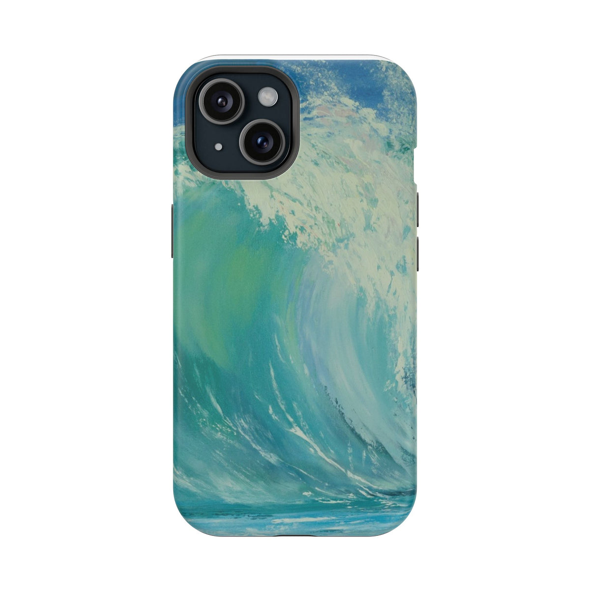 Ocean Wave Phone Case – Coastal Original Painting by Alina Madan Art