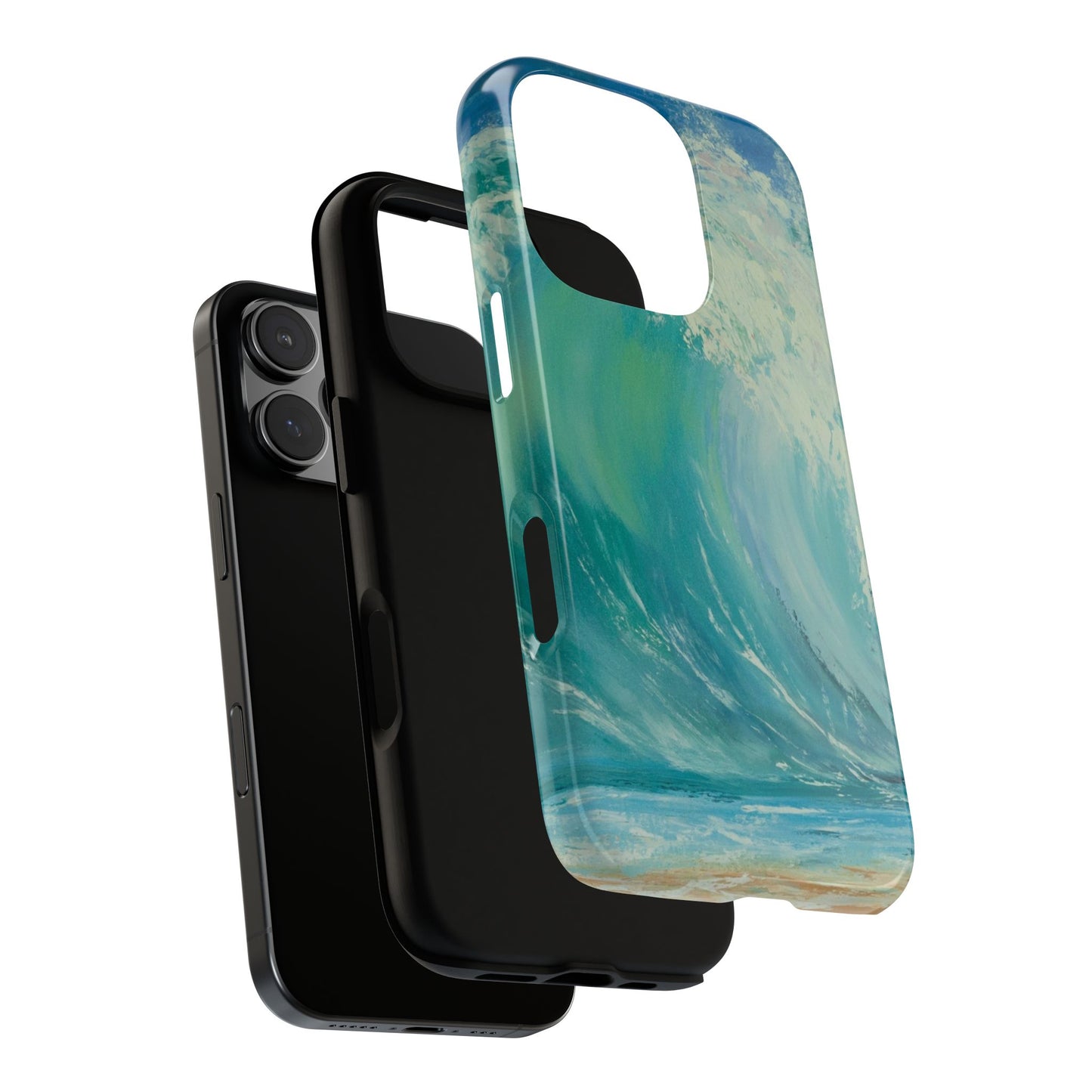 Ocean Wave Phone Case – Coastal Original Painting by Alina Madan Art