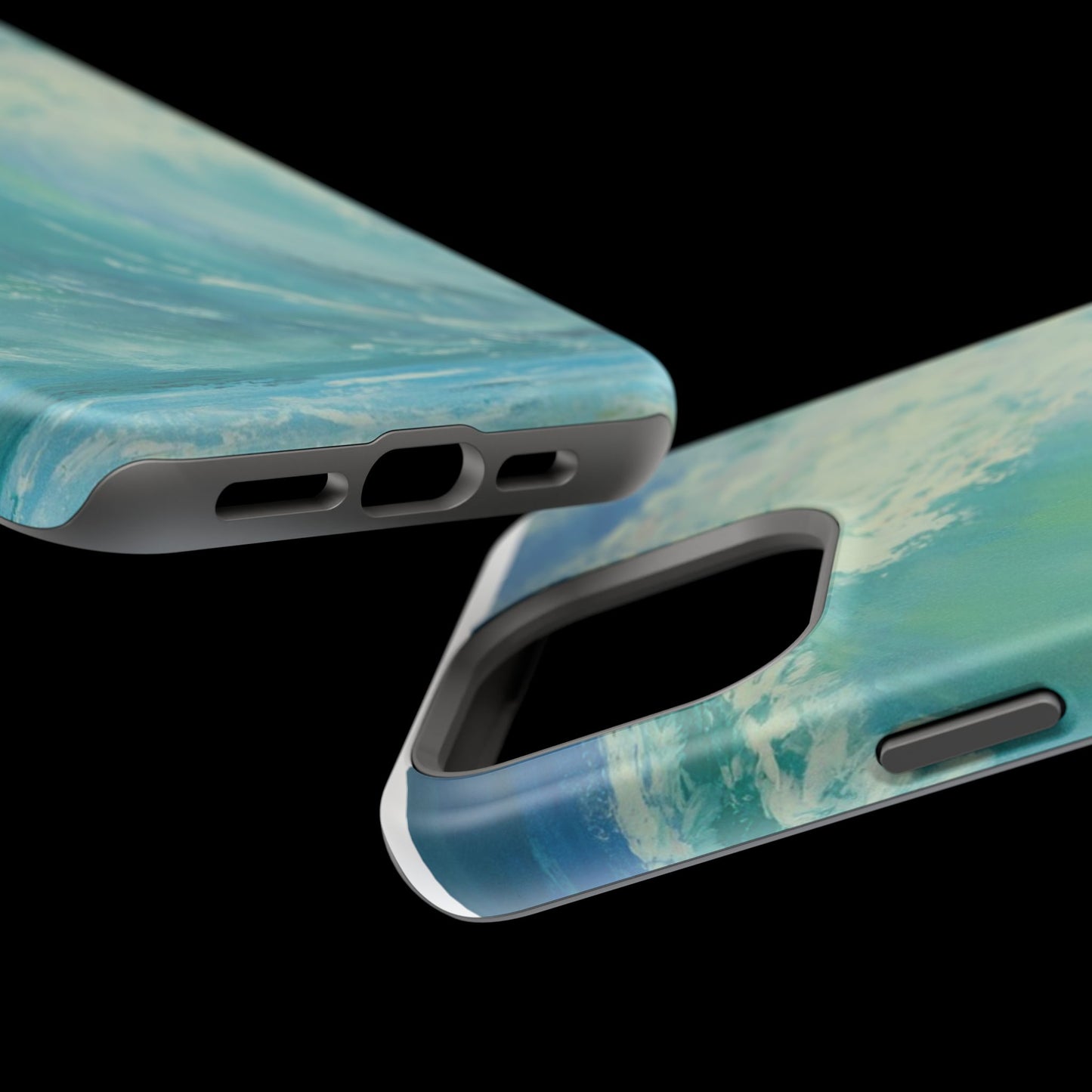 Ocean Wave Phone Case – Coastal Original Painting by Alina Madan Art
