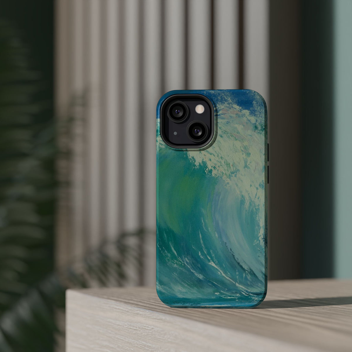 Ocean Wave Phone Case – Coastal Original Painting by Alina Madan Art