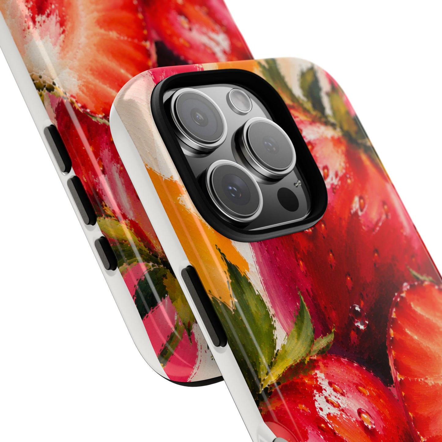 Strawberry Crush Phone Case | Designed by Alina Madan Art
