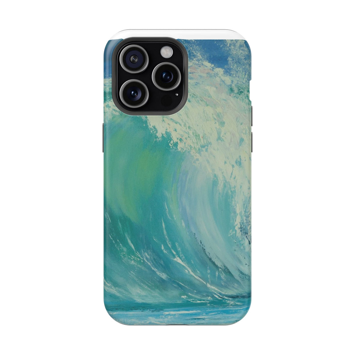 Ocean Wave Phone Case – Coastal Original Painting by Alina Madan Art