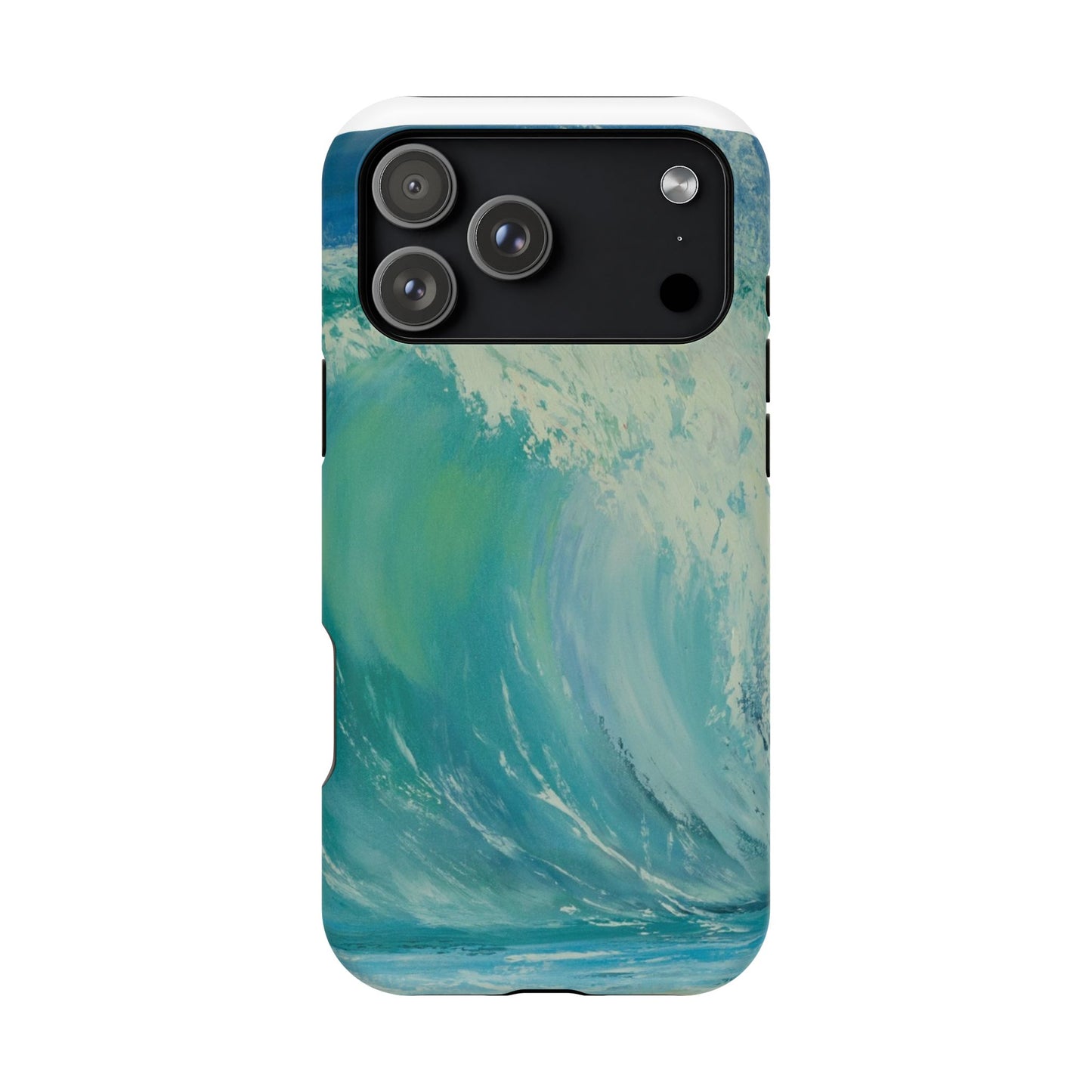 Ocean Wave Phone Case – Coastal Original Painting by Alina Madan Art