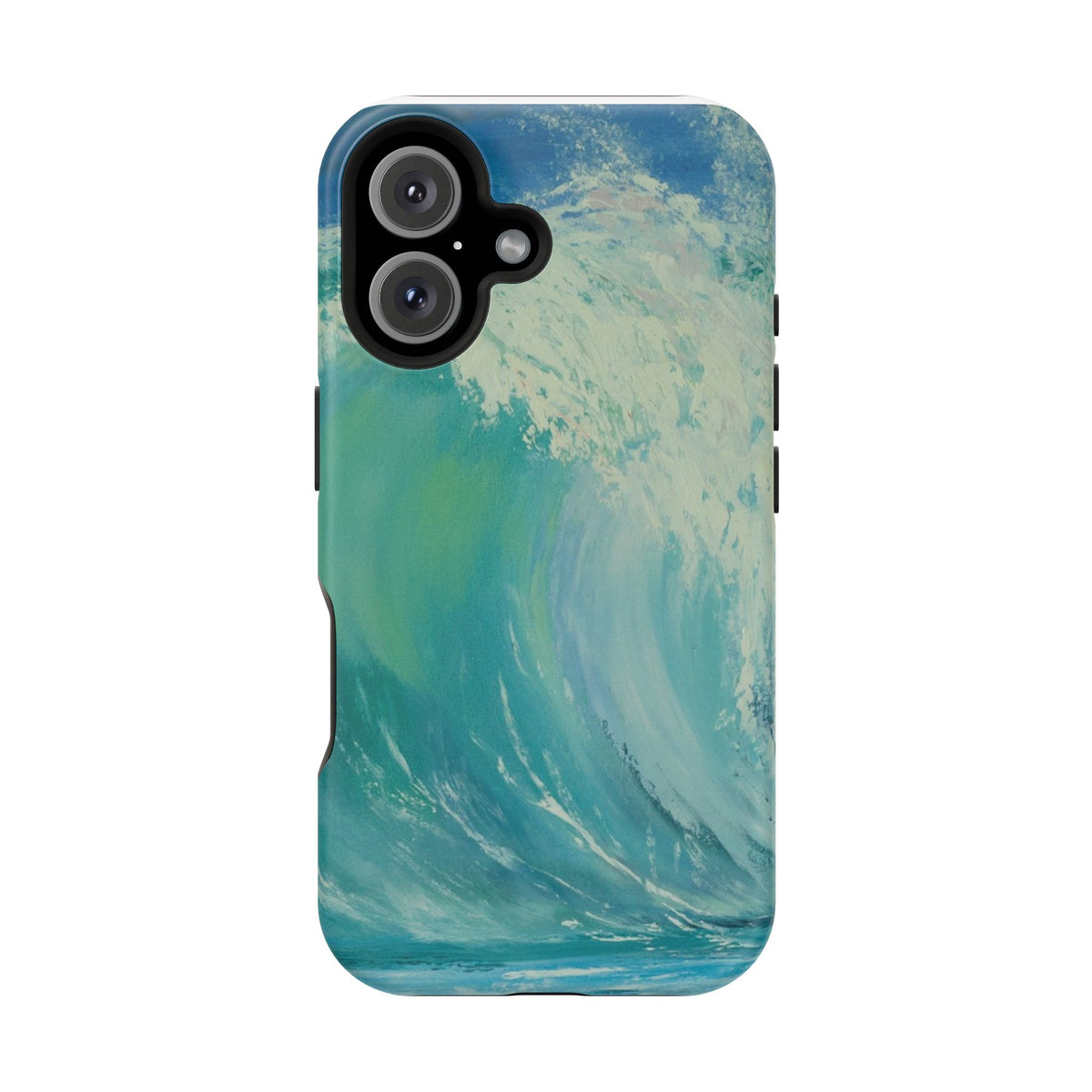 Ocean Wave Phone Case – Coastal Original Painting by Alina Madan Art