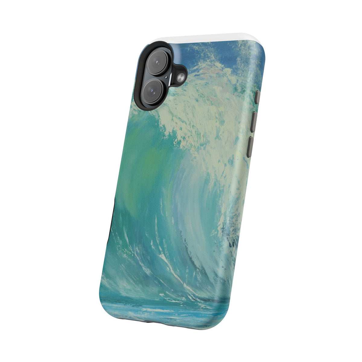 Ocean Wave Phone Case – Coastal Original Painting by Alina Madan Art