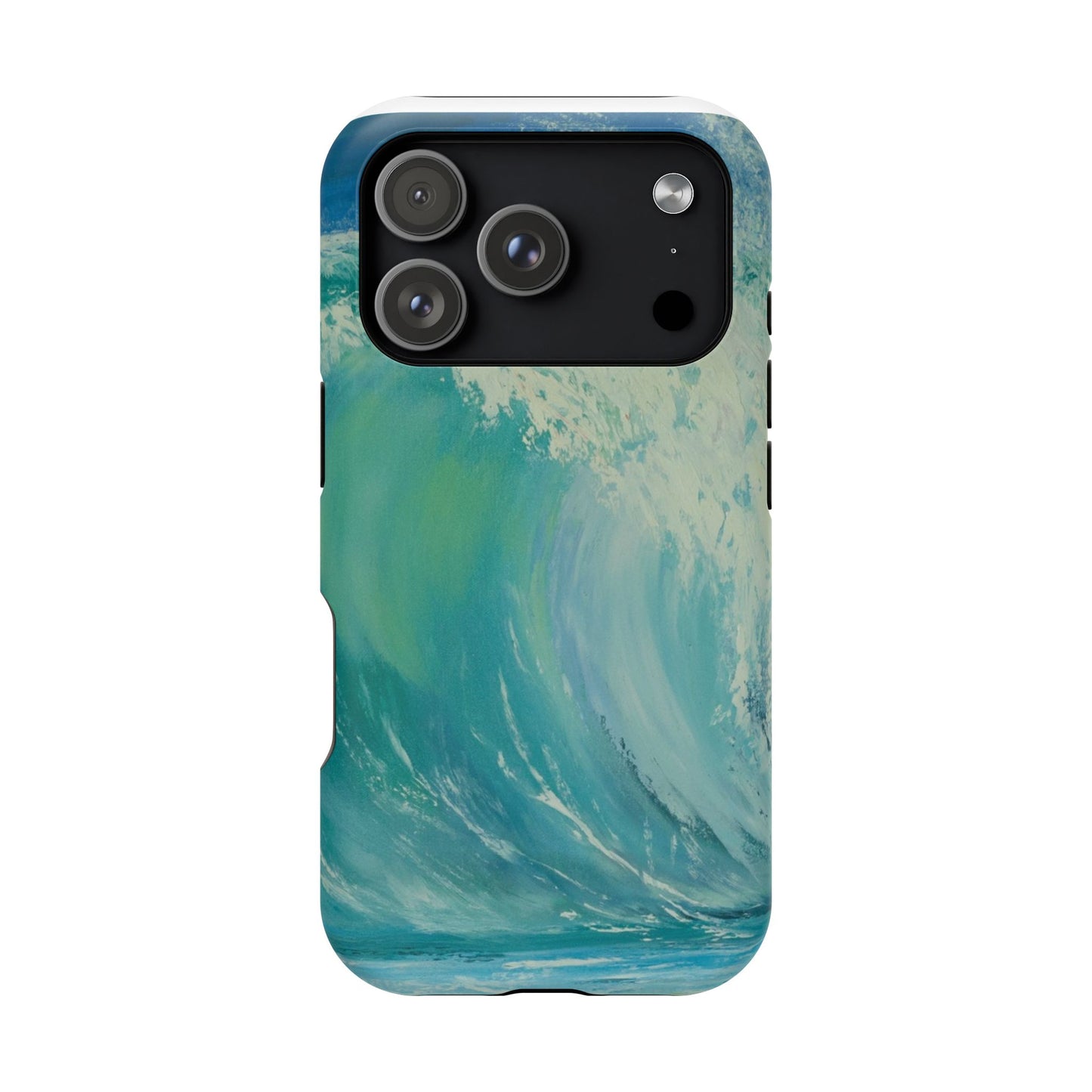 Ocean Wave Phone Case – Coastal Original Painting by Alina Madan Art