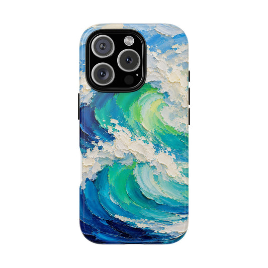Ocean Wave Energy Phone Case – Designed by Alina Madan Art