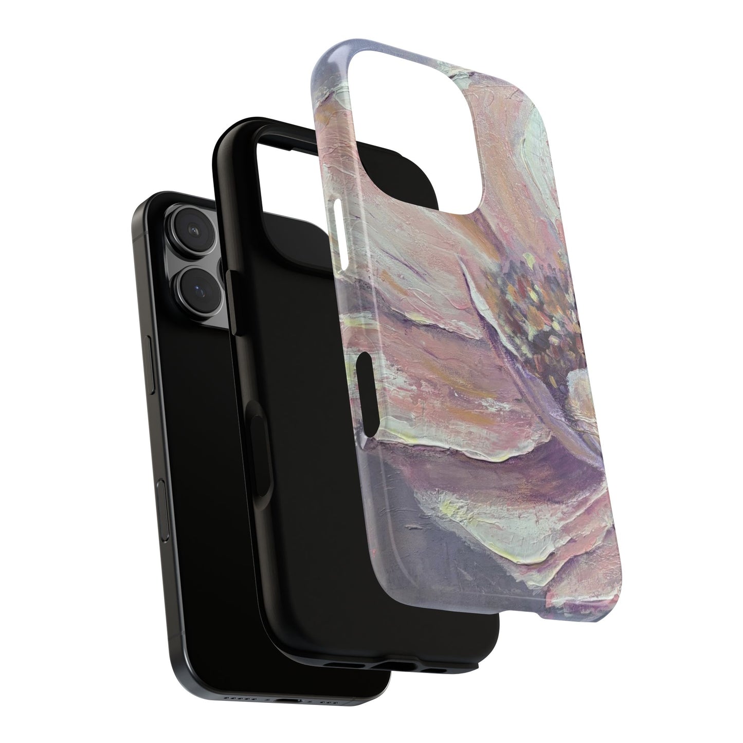 Blush Peony Bloom Phone Case – Original Painting by Alina Madan Art