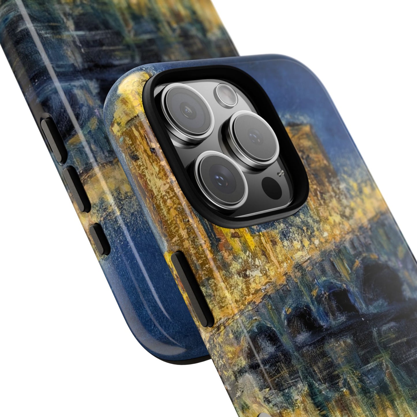Midnight City Reflections Phone Case – Designed by Alina Madan Art
