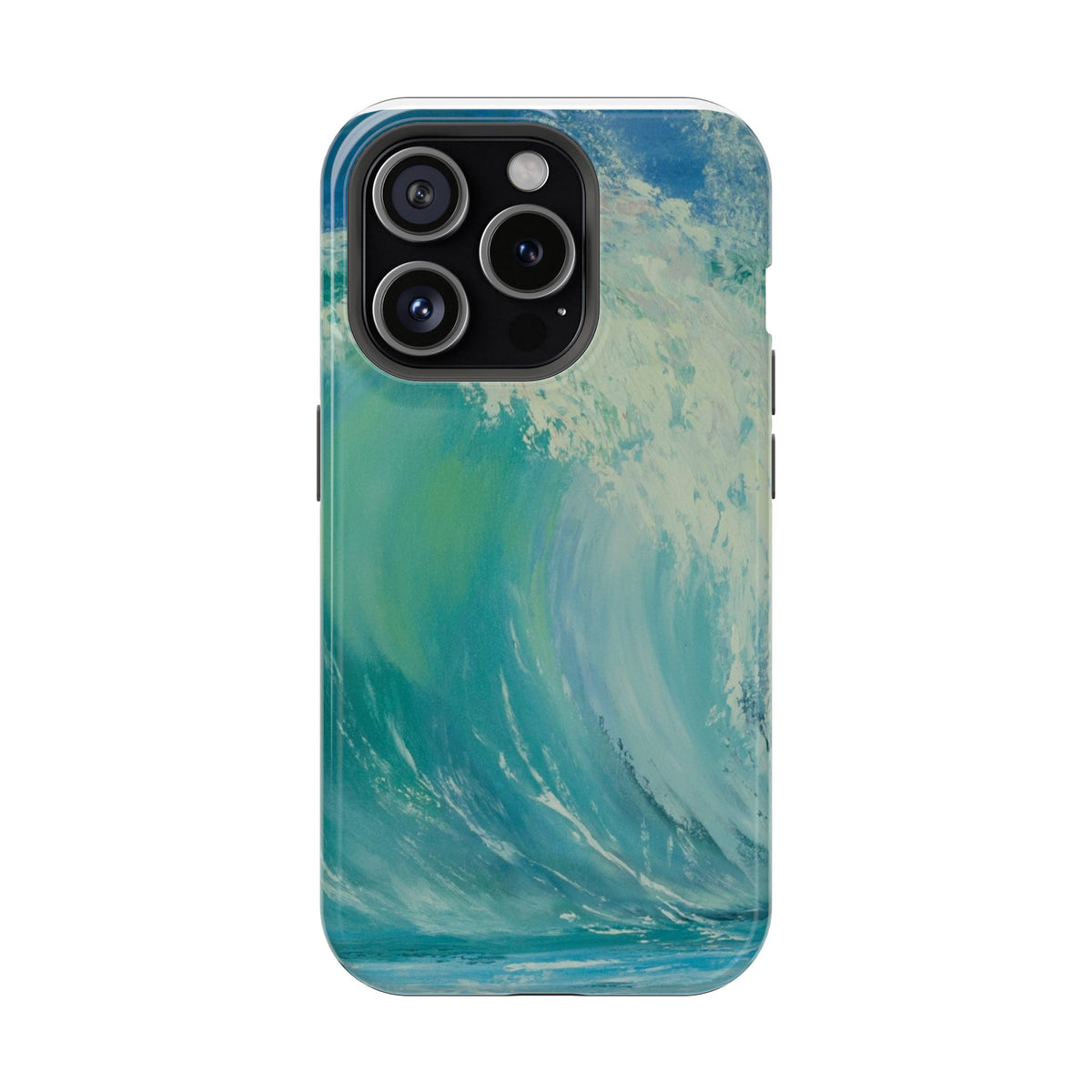 Ocean Wave Phone Case – Coastal Original Painting by Alina Madan Art