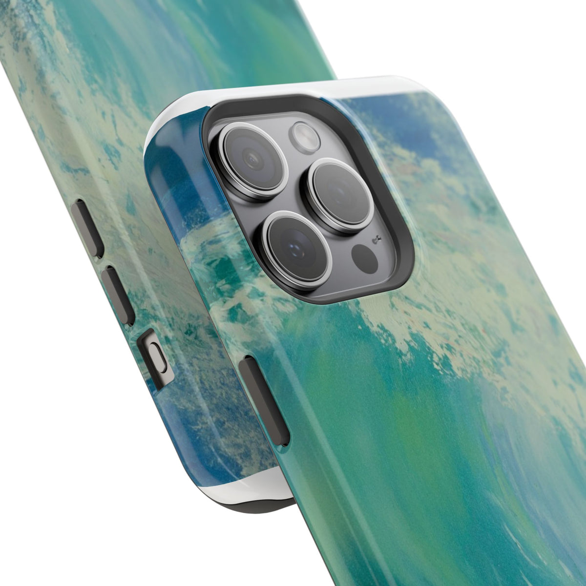Ocean Wave Phone Case – Coastal Original Painting by Alina Madan Art