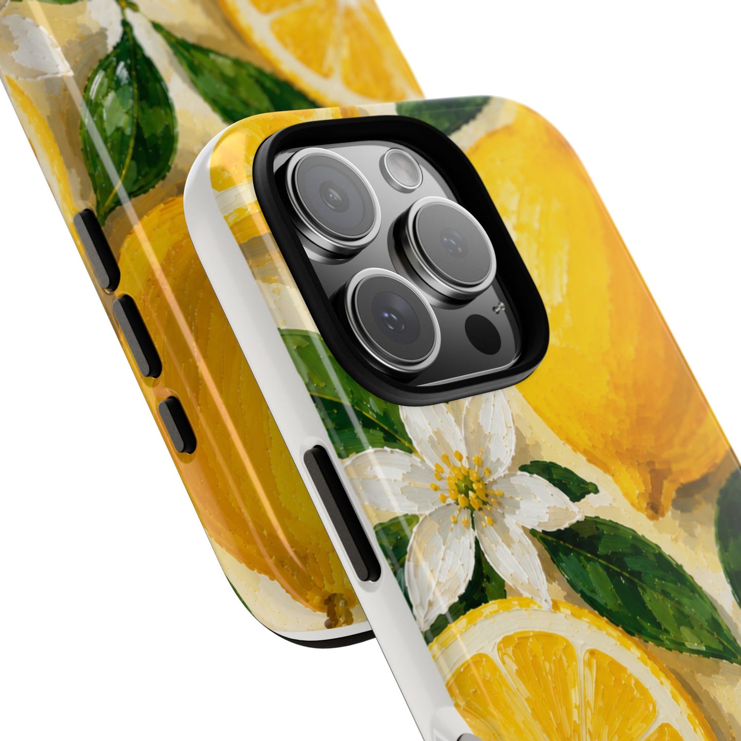 Lemon Blossom Phone Case | Designed by Alina Madan Art
