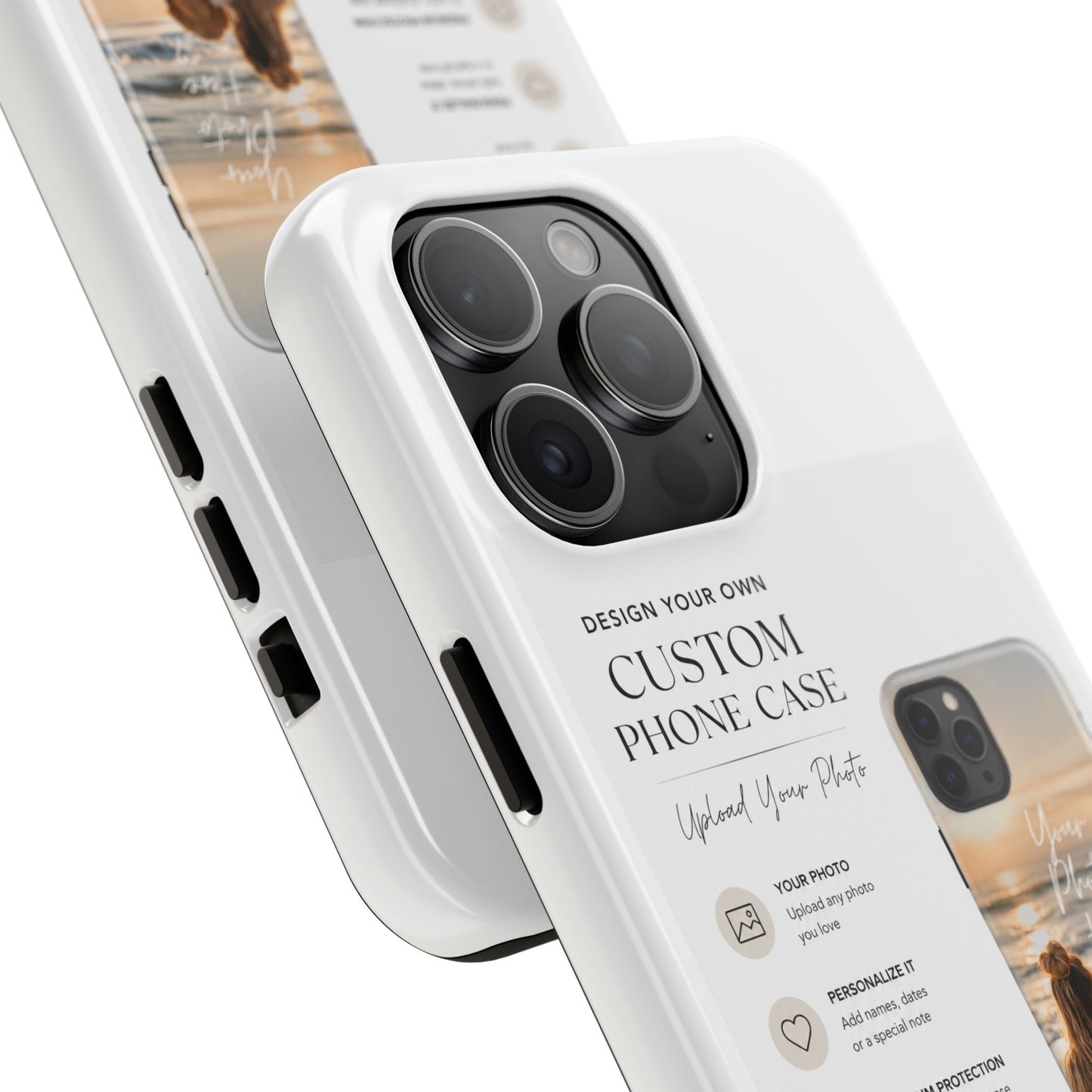 Custom Photo Phone Case | Upload Your Own Image | Personalized iPhone & Samsung Case