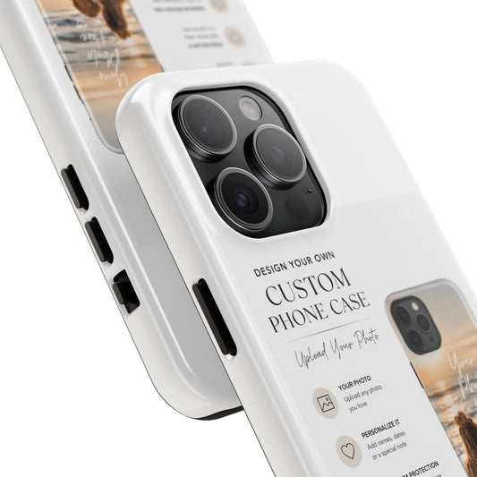 Custom Photo Phone Case | Upload Your Own Image | Personalized iPhone & Samsung Case