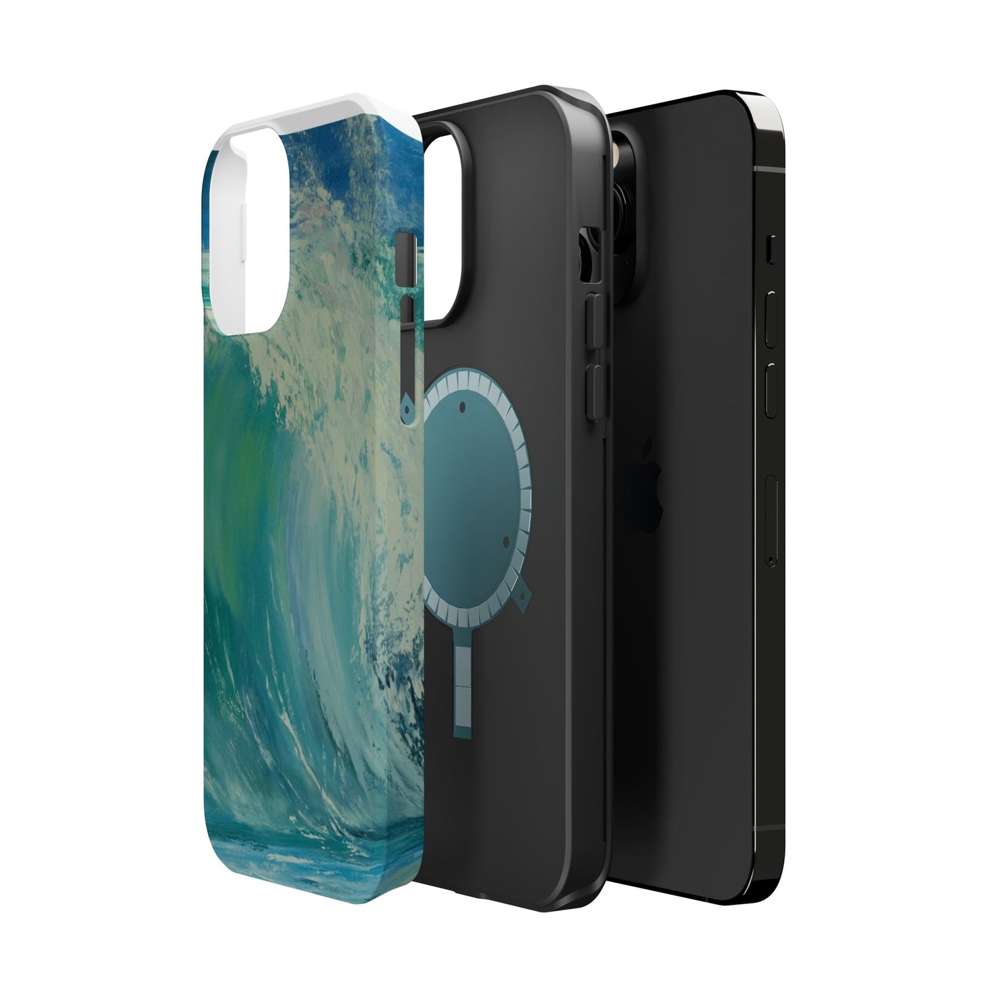 Ocean Wave Phone Case – Coastal Original Painting by Alina Madan Art