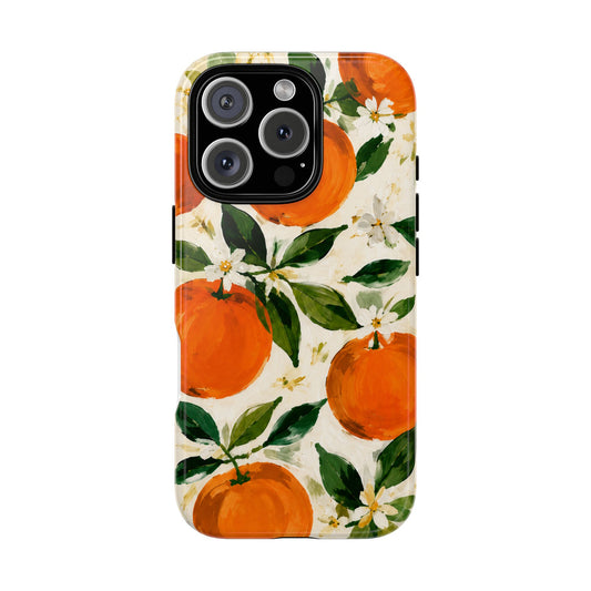 Orange Blossom Orchard Phone Case | Original Art by Alina Madan Art