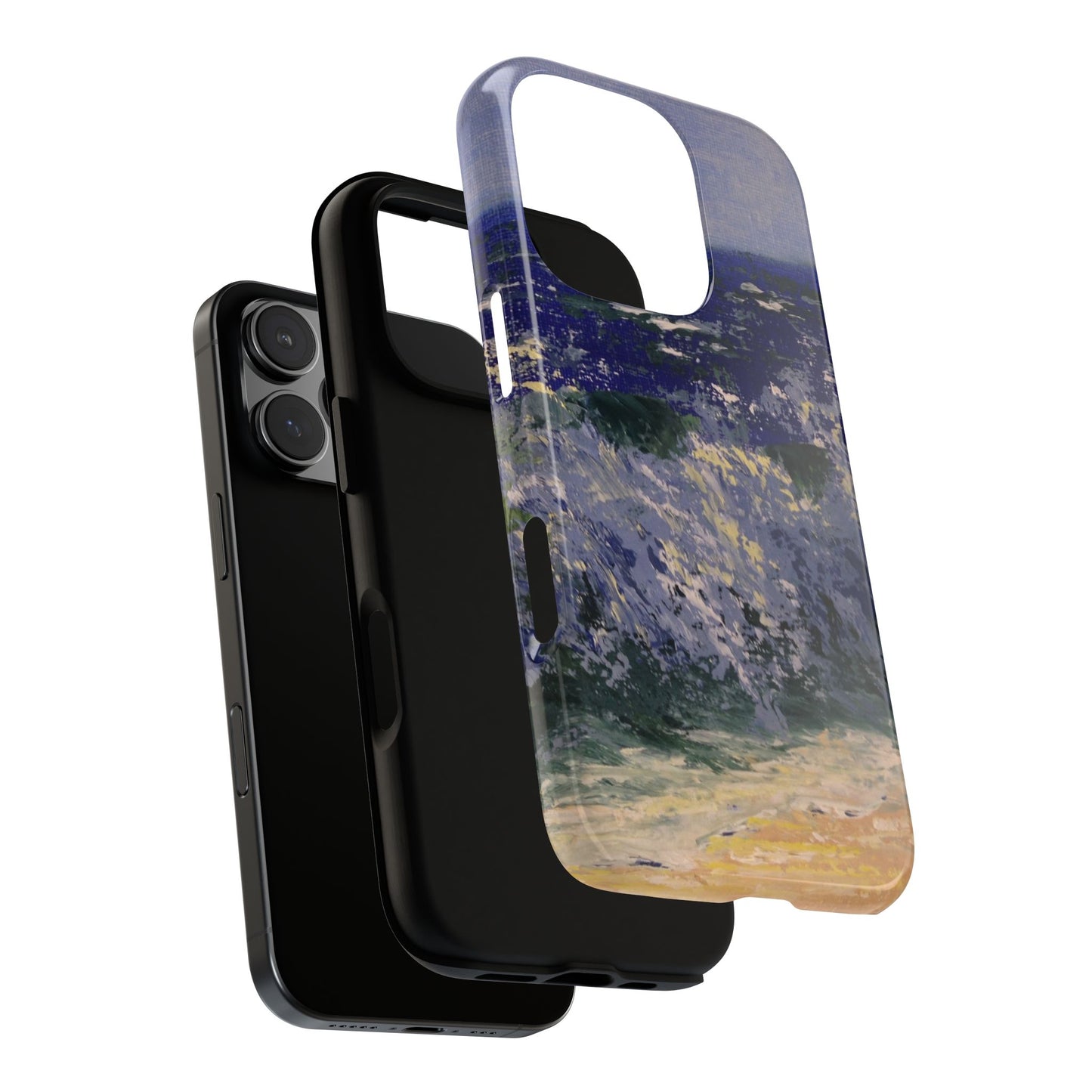 Moonlit Ocean Surf Phone Case – Original Painting by Alina Madan Art