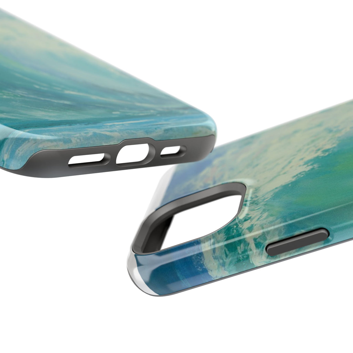 Ocean Wave Phone Case – Coastal Original Painting by Alina Madan Art